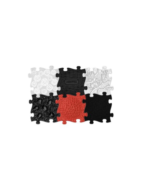 Muffik Bébi Szett - Fekete-Piros