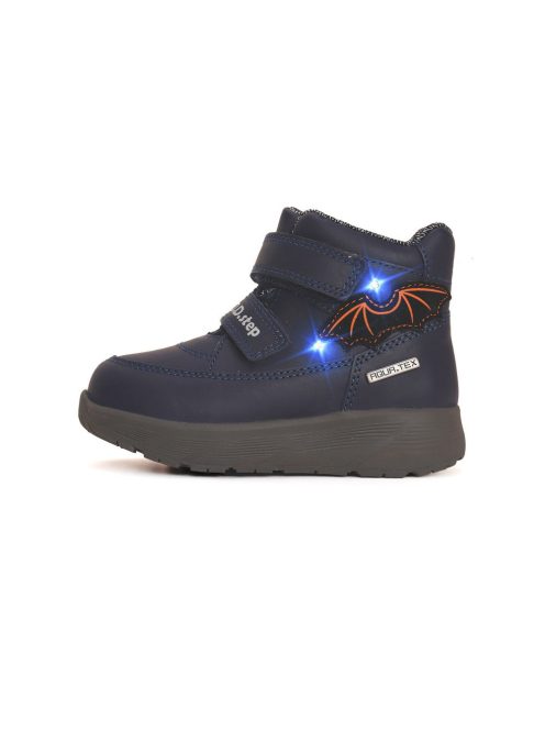 D.D.Step Kisfiú AQUA-TEX Vízálló VILÁGÍTÓS cipő 22-27