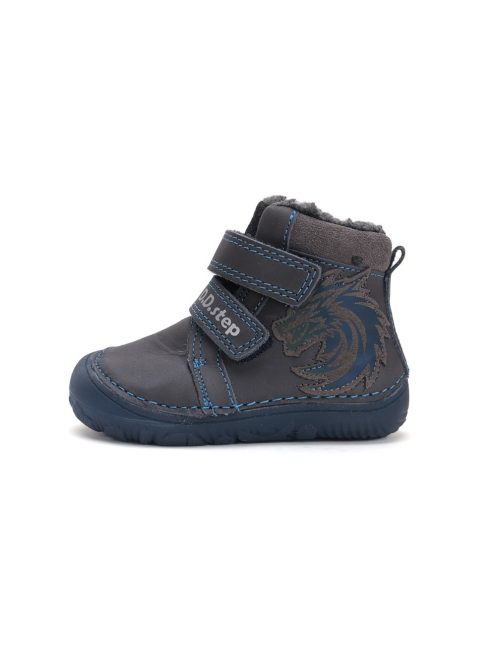 D.D.Step Kisfiú "Barefoot" Bélelt bokacipő 26-31 