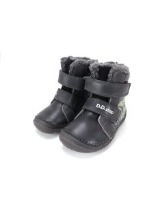   D.D.Step Kisfiú "Barefoot" Bélelt bokacipő 22-27 2026 Tél