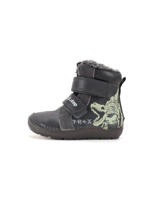 D.D.Step Kisfiú "Barefoot" Bélelt bokacipő 22-27 2026 Tél
